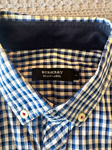 Camicia uomo burberry black - camicia,