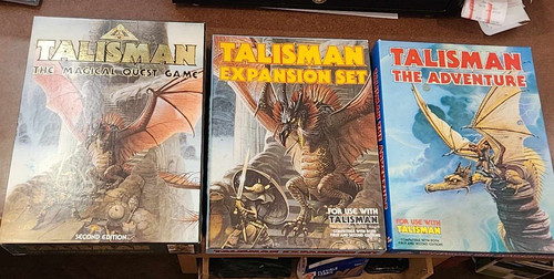 Talisman magical quest game - talisman,
