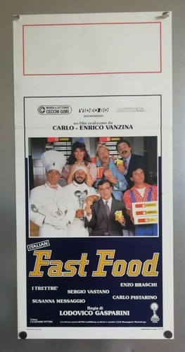 Locandina italian fast food - locandina, i