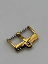 Omega fibbia buckle gold