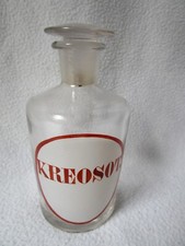 Apothekerflasche klar mit