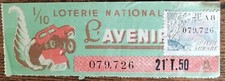 Billet de loterie nationale
