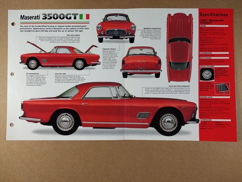 Maserati 3500gt 1961 - maserati,