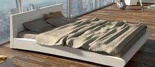 LETTO MATRIMONIALE PELLE