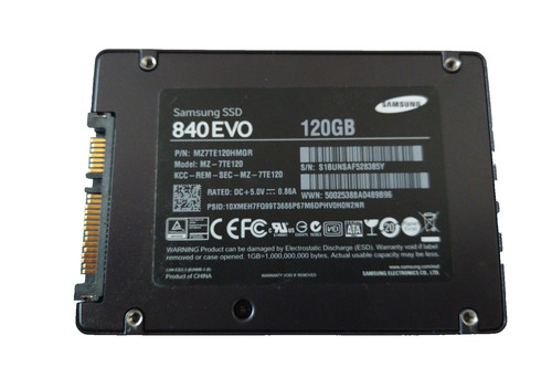 Samsung 120 ssd sata 840 - 120, gb