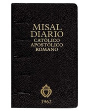 1962 Misal Diario Católico Apostólico Romano - Latín-Español (NUEVO)