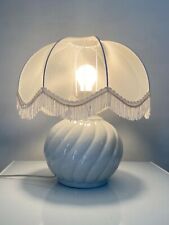 Lume Lampada Abat Jour in ceramica mai usata come nuova 