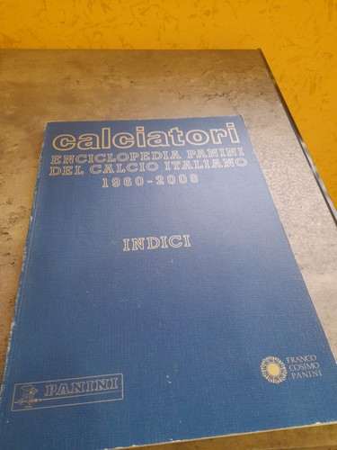 Calciatori enciclopedia panini - calciatori,