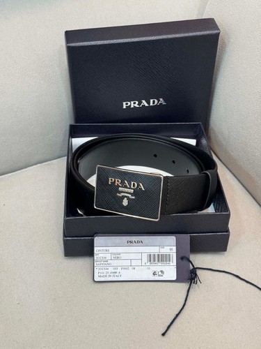 Prada ceinture saffiano - ceinture,