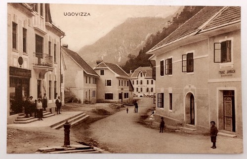 Cartolina antica ugovizza - -,
