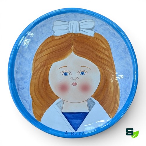 Piatto ceramica bambina - ceramica,