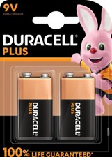 Duracell plus 9v blocco - x,