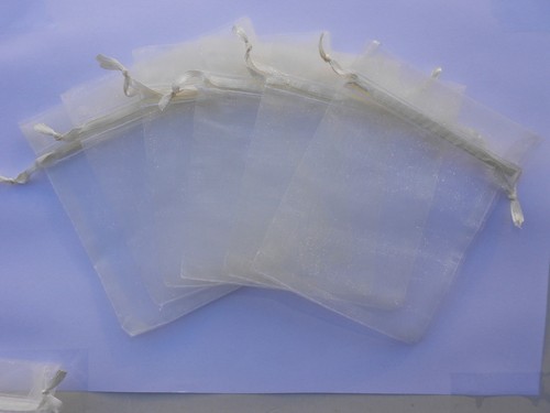 Sacchetti organza panna - 10,