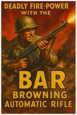 POSTER FUCILE AUTOMATICO BAR