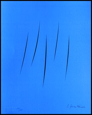 Lucio Fontana Litografia [COA