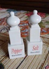 PORTA SALE E PEPE PORCELLANA  MONUMENTI MATTEO THUN PER ARZBERG VENCESLAUS 1987 