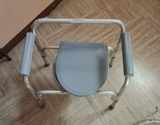 Sedia Comoda Wc Multifunzione 4 In 1 Smontabile Sedile Doccia