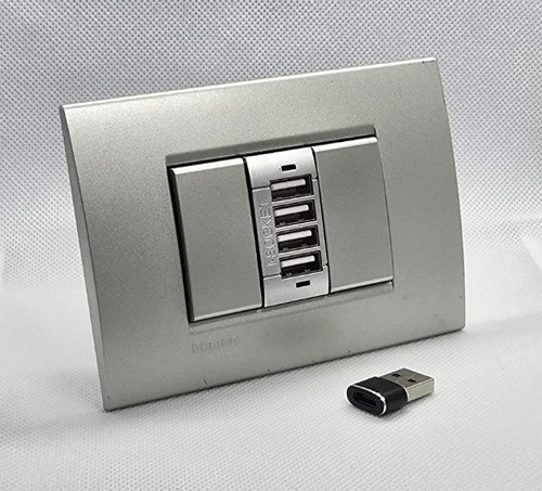 Presa usb porte socket da - 4, i-socket