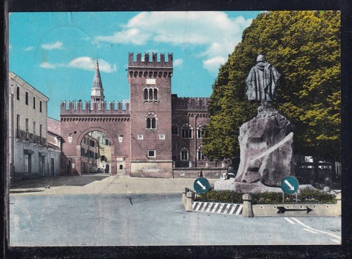 Cartolina cologna veneta - cartolina,
