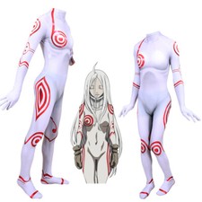 Costume Anime Deadman Wonderland Shiro Zentai Body Tuta Donna Cosplay