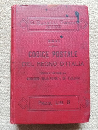Codice postale del regno - codice,