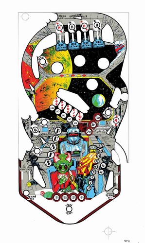 Williams alien poker flipper - alien,