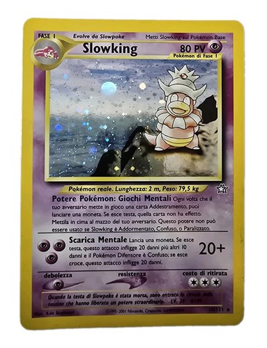 Pokemon slowking rara holo - pokemon,