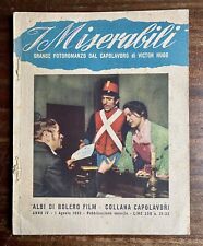 Albi di Bolero Film # 31-32/1953 - i Miserabili - Fotoromanzo Mondadori