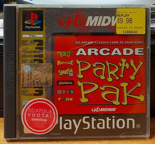 Arcade party pak ps1 - party,