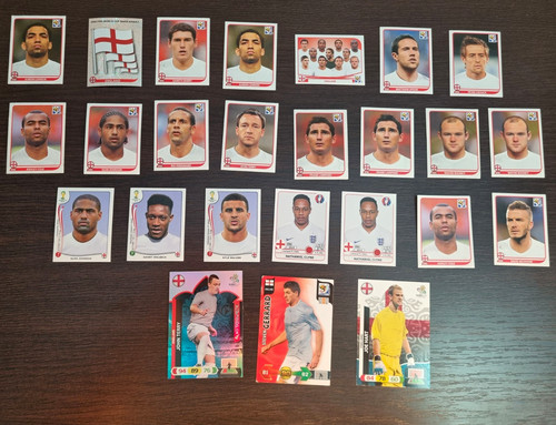 Lotto panini inghilterra - panini,