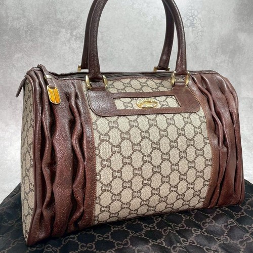 Borsa gucci boston marrone - gucci, gg