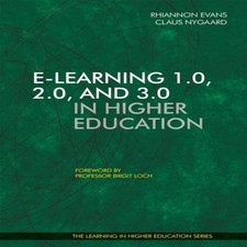 E-Learning 1.0 2.0 and 3.0 in