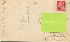 CD02 - Milano Piazza Castello - 22-10-1941 - uso isolato 20c imperiale -