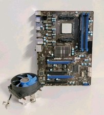 MSI 970A-G43 ATX Motherboard Socket AM3/AM3+ + RAM 4Gb DDR3 + CPU AMD FX ✅