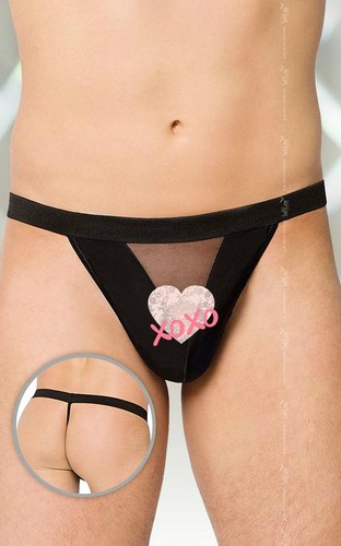 4426 perizoma uomo nero con - sf-4426,