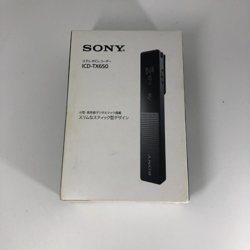 Sony icd tx650 - icd-tx650, nero