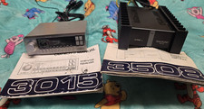 EQUALIZZATORE ALPINE 3015 VINTAGE E AMPLIFICATORE 3508, EQ AMP ST, NON TESTATO, VENDUTO COME DIFETTOSO
