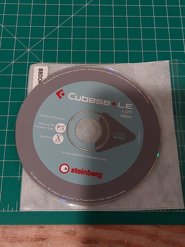 Steinberg cubase 07 solo - steinberg, 1.07