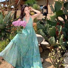 Vestito Abito Elegante Lungo