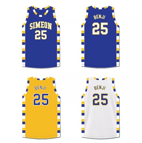 Maglia basket scuola superiore