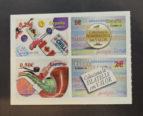 Stamps spain booklet - pane, mnh
