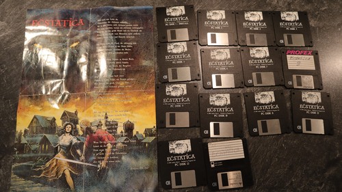 Set floppy disk - ecstatica, con