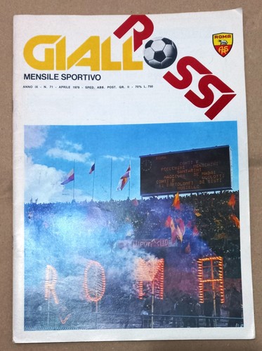 Giallorossi roma 1978 derby - 71/1978,