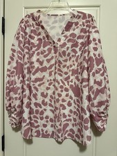 Womens Plus Size 2X Pink