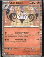 Chandelure 018/086 Rare White