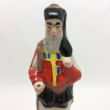 GRANDE BOTTIGLIA VECCHIA CERAMICA POLICROMA SARDA FABIO MOLA CAGLIARI