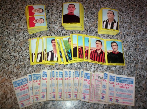 Calciatori panini 1966 set - panini, 1966-67