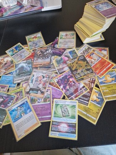 Lotto 500 carte pokèmon - lotto,