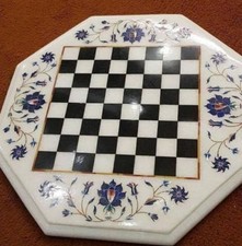 12 " Marmo Scacchi Gioco Table