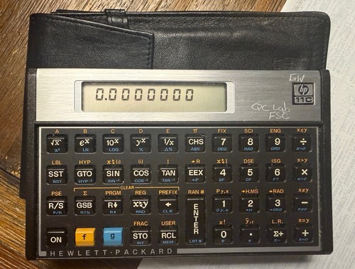 Hewlett packard 11c - hewlett-packard, hp-11c